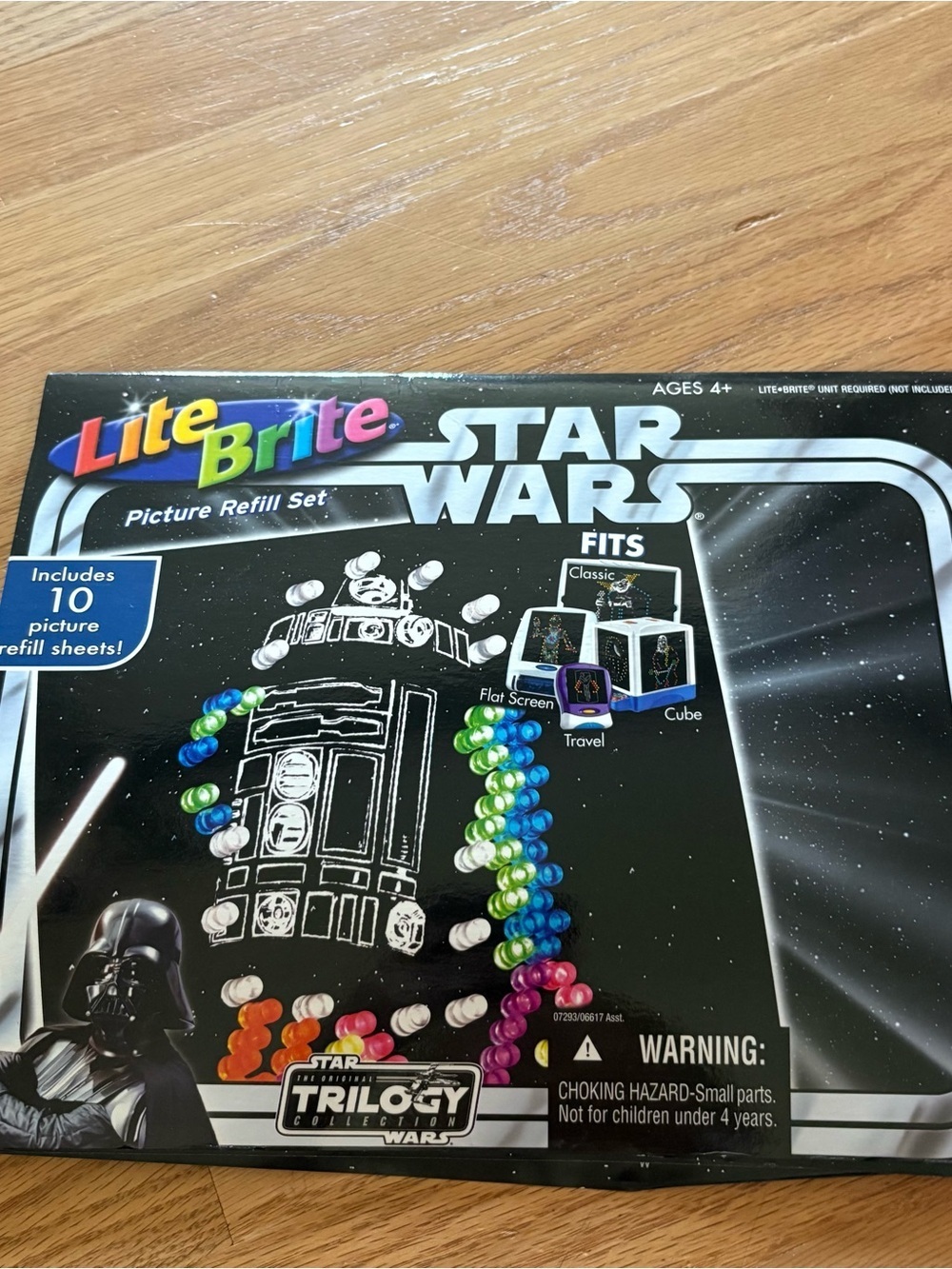 R2-D2 Lite Brite STAR WARS ORIGINAL TRILOGY COLLECTION picture refill set